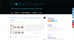 Desktop Screenshot of productguy.in